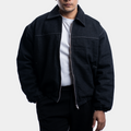 Denim Puffer Jacket