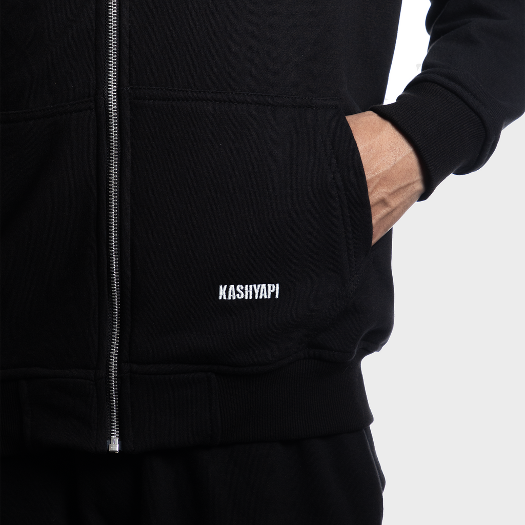 Relaxed Zip-up Hoodie