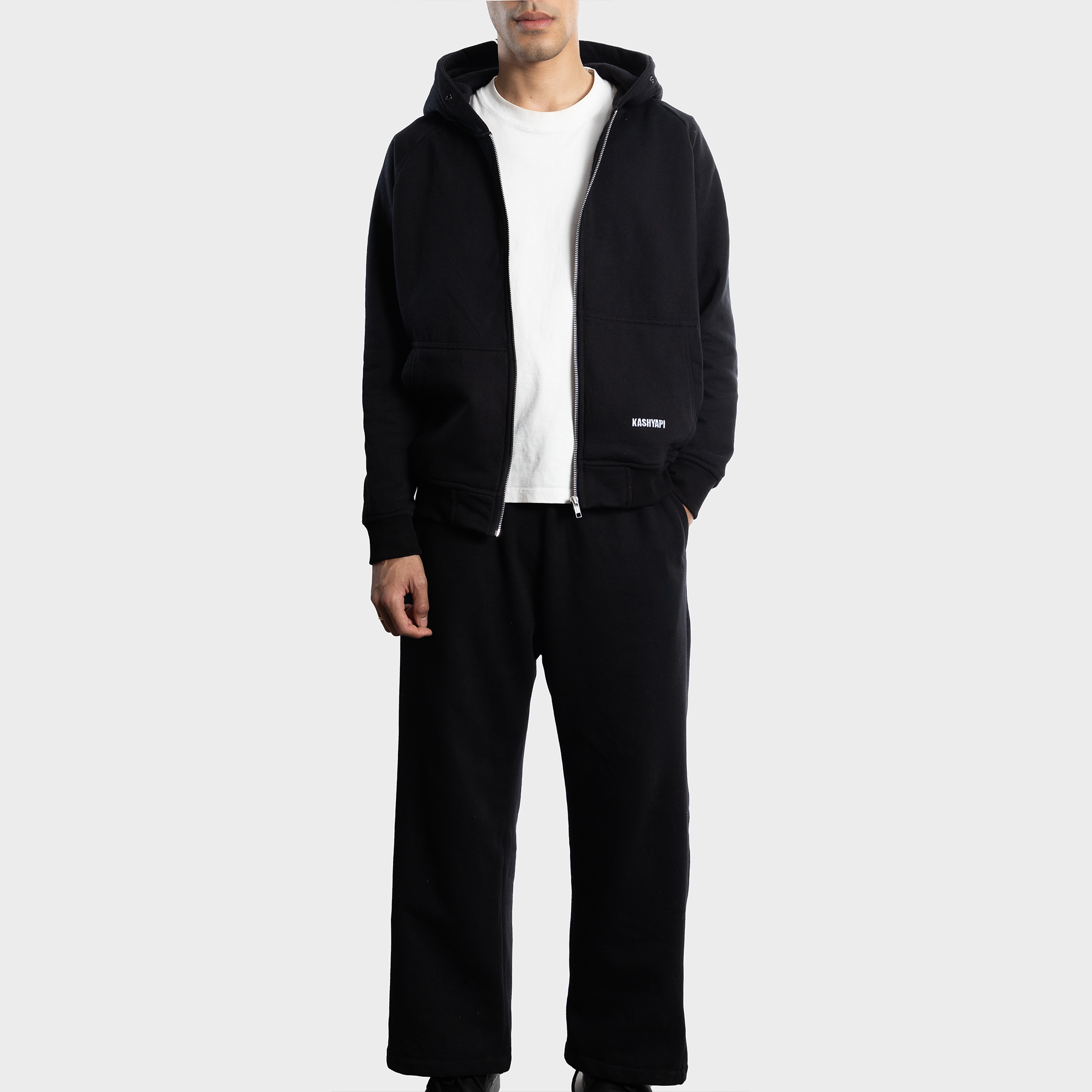 Relaxed Zip-up Hoodie