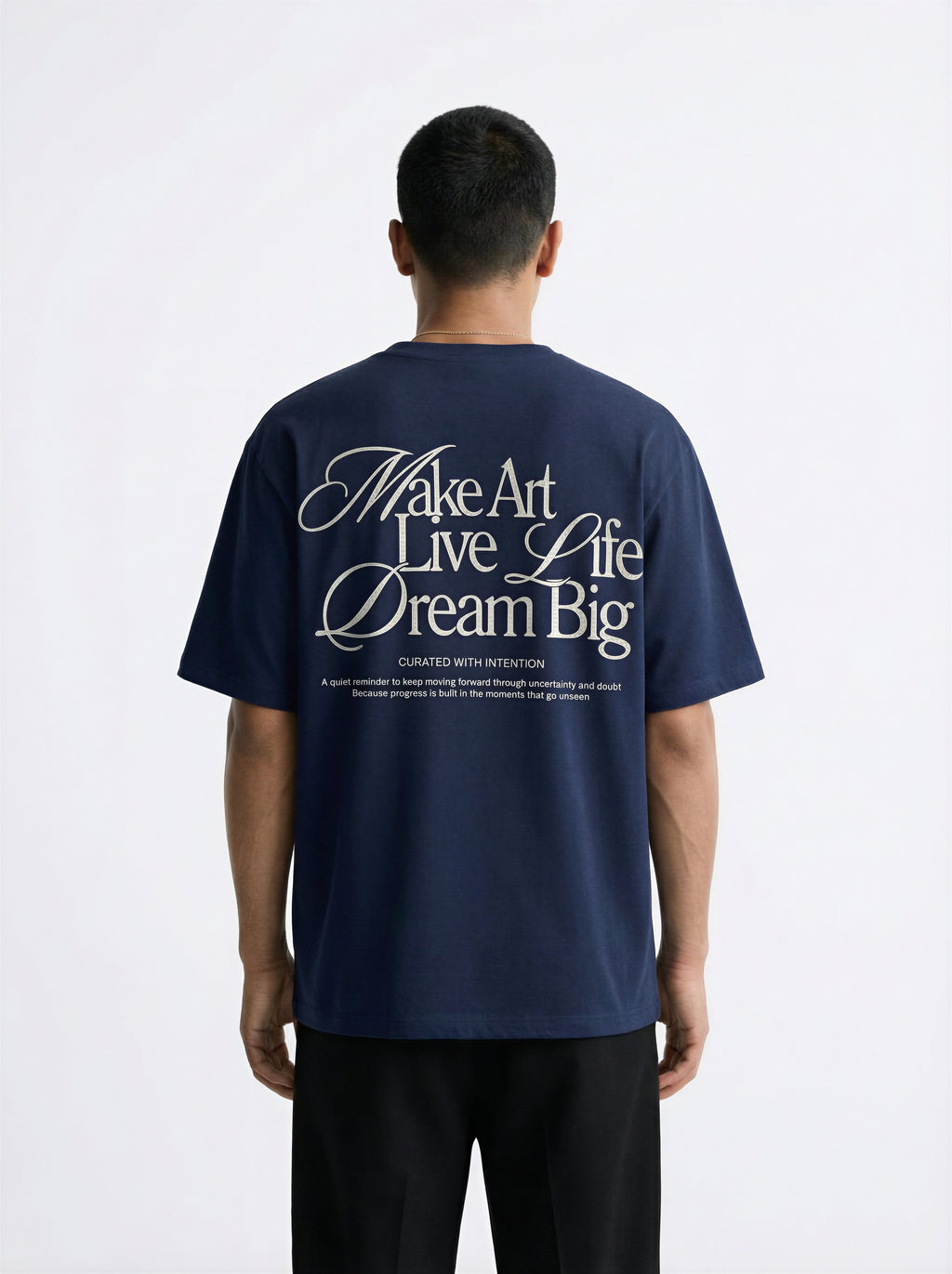 Make Art T-Shirt - Blue