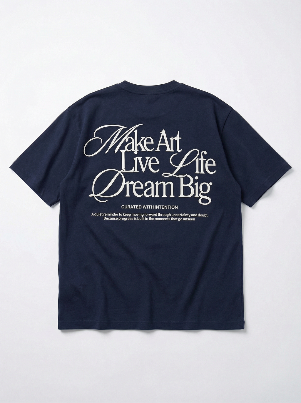 Make Art T-Shirt - Blue