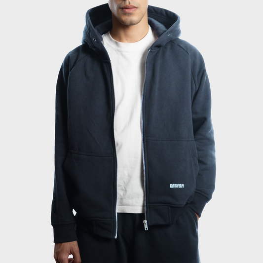 Relaxed Zip-up Hoodie