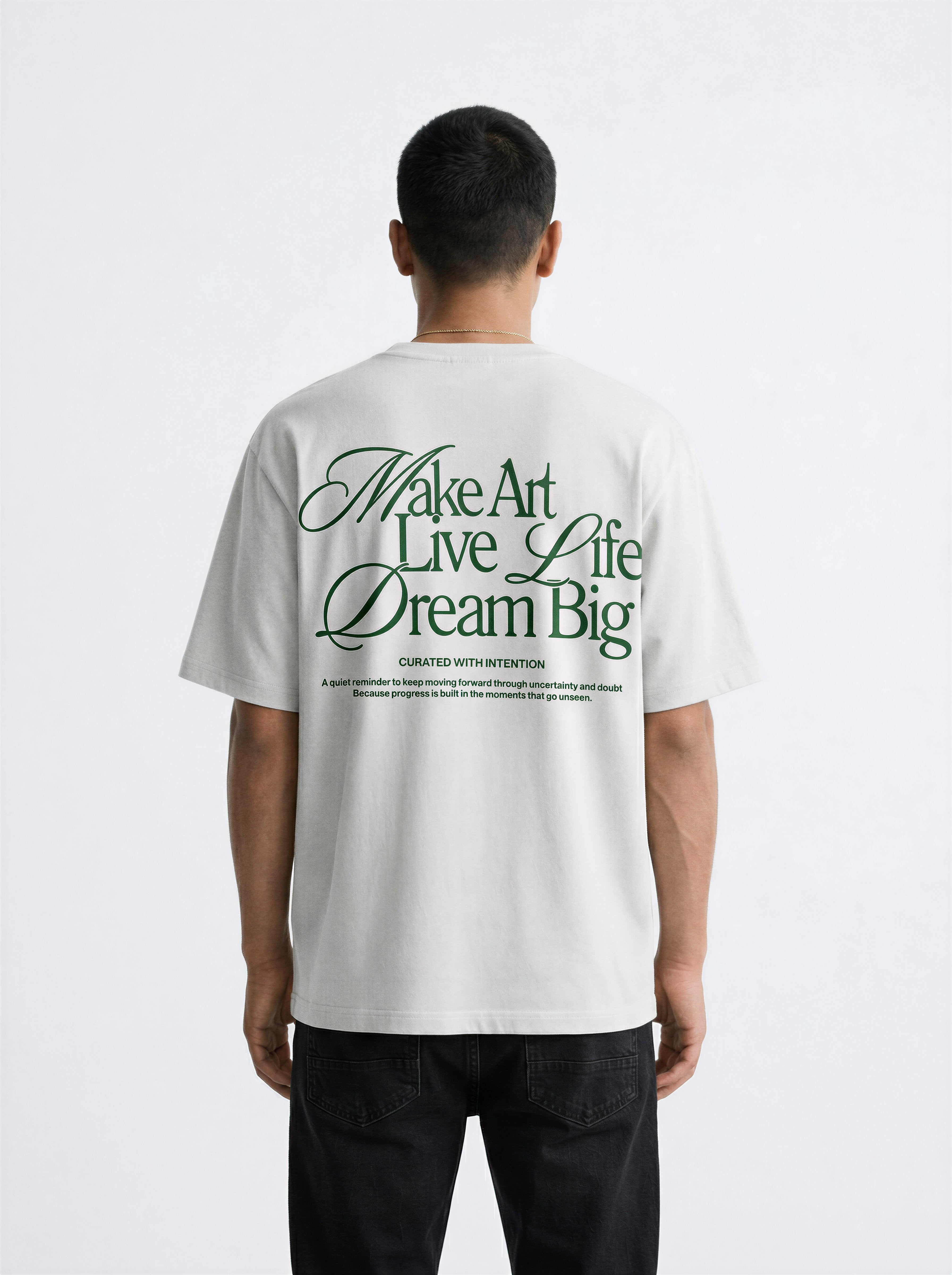 Make Art T-Shirt - White