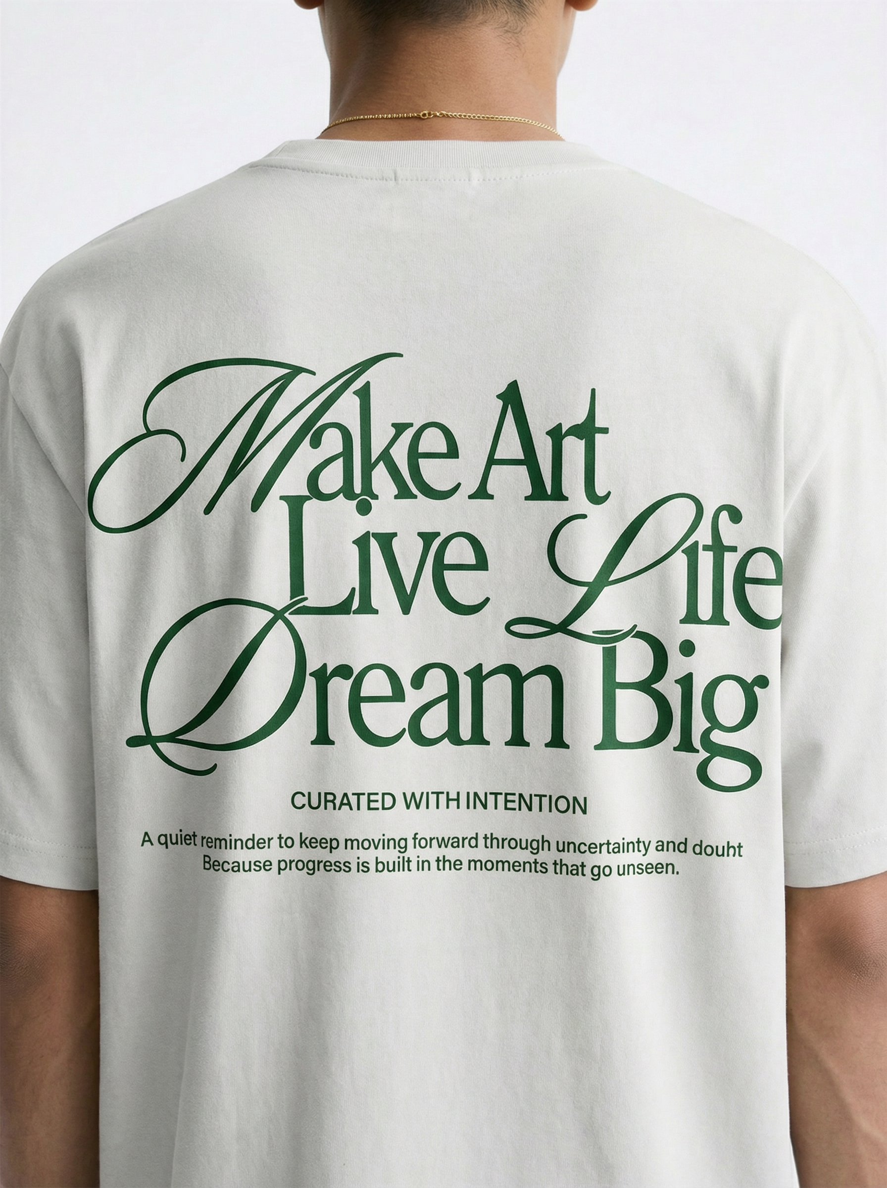 Make Art T-Shirt - White